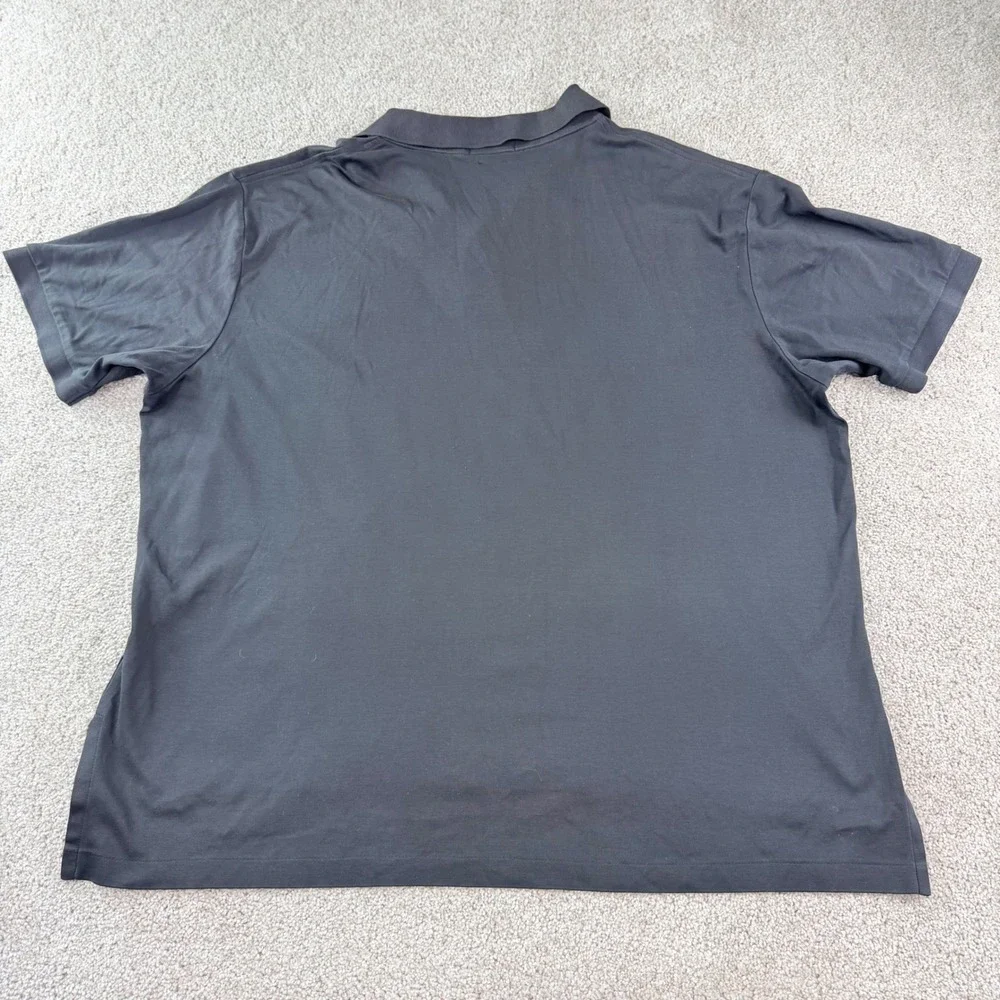 Polo Ralph Lauren Pima Soft Touch Polo Shirt‎ 2XB Black Classic Fit Minimalist